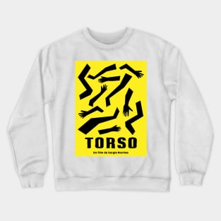 Torso Poster Crewneck Sweatshirt